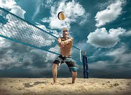 Playing Beach Volleyball with Adam Cherrington