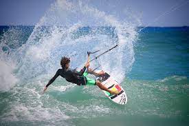 Adam Cherrington Kitesurfing